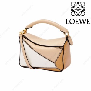 「一点限定」展示品 LOEWE ロエベ loewe パズルバッグ ミニ PUZZLE レザー ショルダーバッグ トートバッグ 2WAY ハンドバッグ パズル 新