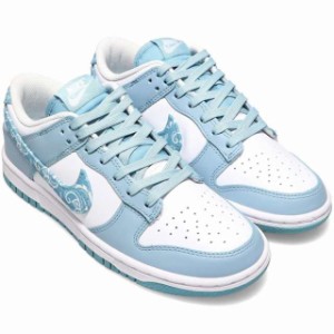 ナイキ ダンク ロー NIKE W DUNK LOW ホワイト/ホワイト/ウォーンブルー/ウォーンブルー DH4401-101