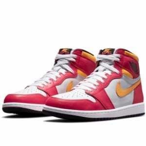 ナイキ エア ジョーダン 1 NIKE AIR JORDAN 1 ライトフュージョンレッド/ホワイト 555088-603