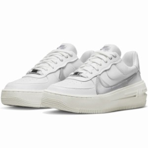 ナイキ エア フォース 1 PLT.AF.ORM NIKE W AIR FORCE 1 PLT.AF.ORM サミットホワイト/セイル/ウルフグレー/シルバー DJ9946-101