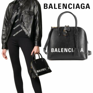 「一点限定」バレンシアガ BALENCIAGA レディース ロゴ ショルダーストラップ付 2way 550645 1IZ1M 1090   海外輸入品