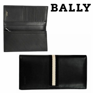 バリー BALLY 二つ折り カーフ 長財布 TALIRO290 BLACK  海外輸入品