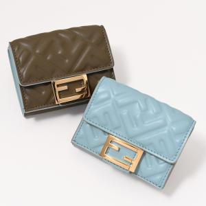FENDI フェンディ スタッズミニウォレット 二つ折り財布 8M0386 FENDI フェンディ 二つ折り財布 8M0386 ALWA レディース FF