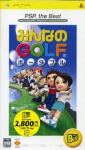 【中古】 みんなのＧＯＬＦポータブル　ＰＳＰ　ｔｈｅ　Ｂｅｓｔ（再販）／ＰＳＰ