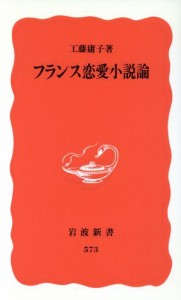 【中古】 フランス恋愛小説論 岩波新書／工藤庸子(著者)