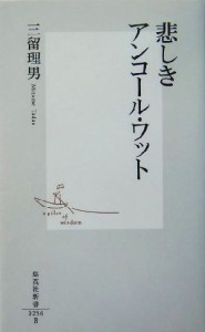 【中古】 悲しきアンコール・ワット 集英社新書／三留理男(著者)