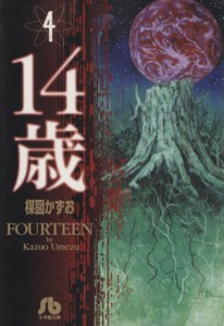 【中古】 １４歳（フォーティーン）（文庫版）(４) 小学館文庫／楳図かずお(著者)