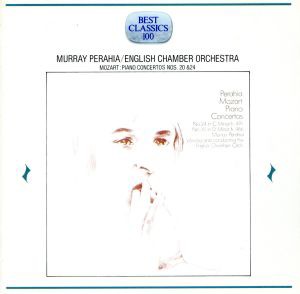 【中古】 モーツァルト：ピアノ協奏曲第２０番・第２４番／マレイ・ペライア／イギリス室内管弦楽団