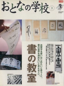 【中古】 おとなの学校(３) 書の教室 別冊太陽／芸術・芸能・エンタメ・アート