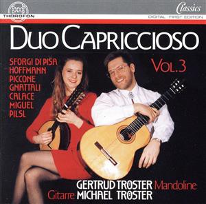 【中古】 【輸入盤】ＤＵＯ　ＣＡＰＲＩＣＣＩＯＳＯ　ＶＯＬ．３／Ｄｕｏ　Ｃａｐｒｉｃｃｉｏｓｏ（アーティスト）