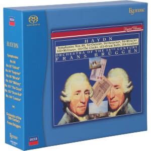 【中古】 ハイドン：交響曲集（エソテリック　ＳＡＣＤ） ＜SACD＞／フランス・ブリュッヘン（指揮）／１８世紀オーケストラ