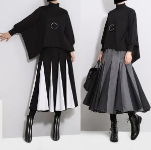 オシャレ フレアスカート ミモレ丈 春物 ロング スカート 人気 オトナ