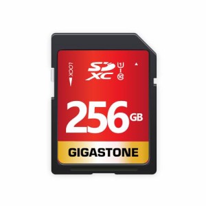 Gigastone SDカード 256GB UHS-I U1 Class 10 SDXC メモリーカード 高速 Full HD ビデオ デジタルカメラ SD card ミニケース付