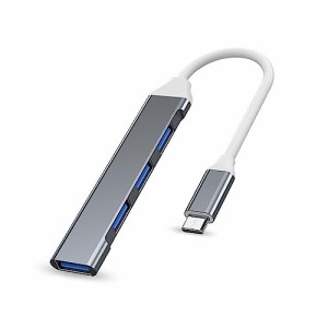 Wowssyo USB Cハブ USB 3.0スプリッタ 4-in-1USBアダプタ USB 3.0ドッキングステーション MacBook Pro WindowsラップトップおよびUSBポー