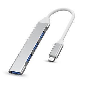 usb c ハブ USB3.0 mac usb ハブ ウルトラスリム 軽量 コンパクト usb-c ハブ Windows/Macなど対応 バスパワー 軽量 コンパクト MacBook/