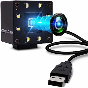 ELP 16MP USB カメラオートフォーカス 68 度レンズ、昼夜ビジョンメタルケース センサー、コンピュータ、ラップトップ、Jetson Nano、Ras