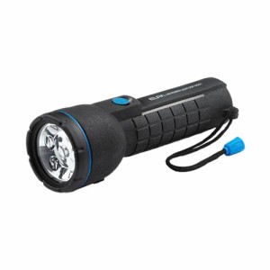 エルパ(ELPA) LEDラバーライト単1X2 LEDライト 懐中電灯 アウトドア 防水 連続点灯約40時間 DOP-LR251