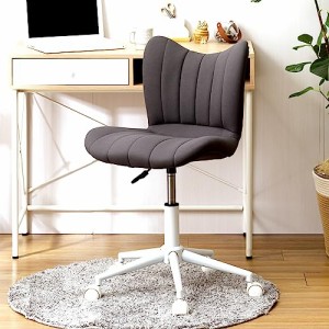 ドウシシャ スリムサポートチェア 腰痛防止 座った姿勢をキレイに保てる椅子 なめらかカーブ 姿勢サポート オフィスチェア デスクチェア 