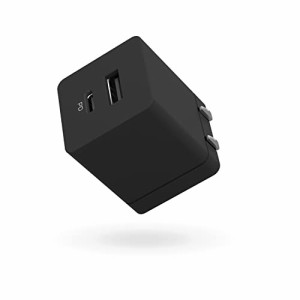 DIGIFORCE cube 20W 1A 1C 充電器【USB-C & USB-A】 急速充電器 2ポート 折り畳みプラグ 小型 スマホ充電器 iPhone15/Xperia/Galaxy/Andr