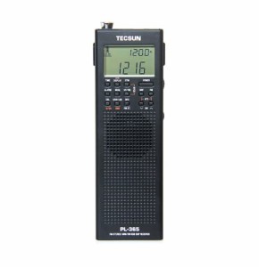 YHBIN TECSUN PL-365 SSB・長波対応 デジタルDSP超小型ポケット短波ラジオ 長・中波専用外付けアンテナ 携帯型BCL受信機 FMステレオ/LW/M