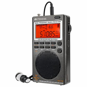 Retekess TR110ラジオ BCLラジオ アマチュア無線愛好家向け ポータブル SSB 短波ラジオ フルバンド ラジオ AM FM 短波 小型 高感度 ラジ