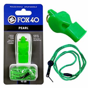 FOX40 フォックス40 Classic/Pearl ホイッスル プロ審判用【115db/90dB】ランヤード付属 コルク玉不使用ピーレスタイプ