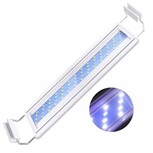 LEDGLE 水槽ライト 10W アクアリウム ライト 40〜50CM水槽対応 56LED(7青46白) LED 魚ライト 水槽照明・水草育成・観賞魚飼育