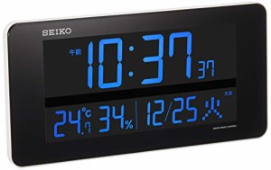 セイコークロック(Seiko Clock) セイコー クロック 掛け時計 置き時計 兼用 電波 デジタル 交流式 カラー液晶 シリーズC3 白 DL208W SEIK