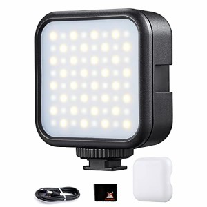 GODOX LED6Bi 6WバイカラーLEDビデオライトCRI95充電式1800mAhバッテリー3200K-6500K（9レベル）LITEMONSビデオ撮影、ポートレート、製品