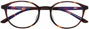 [ゾフ] ボストン型 PCメガネ PC REGULAR TYPE（ブルーライトカット率約35%） PC 透明レンズ パソコン用メガネ PCめがね PC眼鏡 メンズ レ