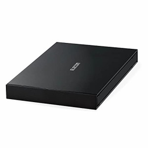 エレコム ポータブルSSD 2TB USB3.2Gen1 PS5/PS4(メーカー動作確認済) データ復旧サービスLite付 ブラック ESD-EJ2000GBKR