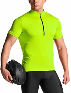 [テスラ] サイクルジャージ 半袖 メンズ [UVカット・吸汗速乾・超軽量] サイクルウェア スポーツウェア 自転車ウェア ドライ メッシュ サ