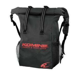 [KOMINE] バイク用デイパック 09-208 Reflective Black Red 20L