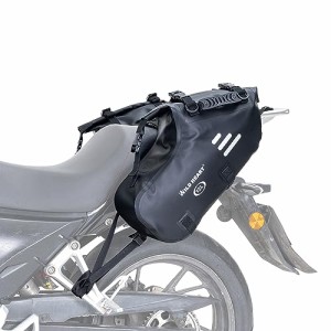 WILD HEART オートバイサドルバッグ 防水 24L (12L*2) オートバイサイドサドルバッグ パニアバッグ トランク オートバイアクセサリー (TP