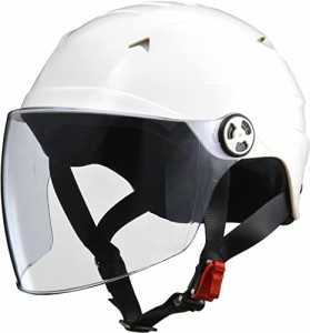 リード工業(LEAD) バイクヘルメット ジェット SERIO シールド付きハーフヘルメット