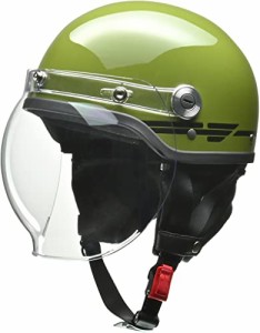 リード工業(LEAD) バイクヘルメット ハーフ CROSS バブルシールド付き CR-760