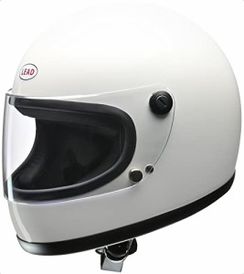 リード工業(LEAD) バイクヘルメット フルフェイス RX-100R ホワイト フリーサイズ (57-60cm未満) Free Size