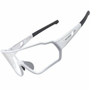 ロックブロス 偏光サングラス 釣り 調光サングラス スポーツサングラス 軽量 UV400 自転車 ゴルフ 登山 ピクニック 防風 メンズ