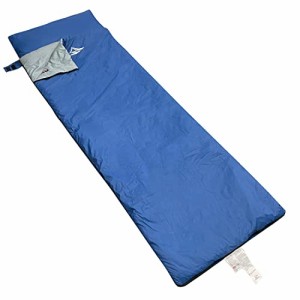 Sutekus 寝袋 シュラフ アウトドアキャンプ コンパクト 超軽量 スリーピングバッグ 封筒型 枕カバー付き 最低使用温度 8度 快適温度15度