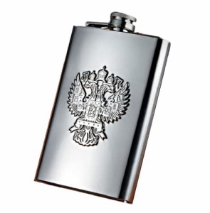CCCP スキットルボトル 9oz ウイスキー携帯ボトル ヒップフラスコ ロシア紋章