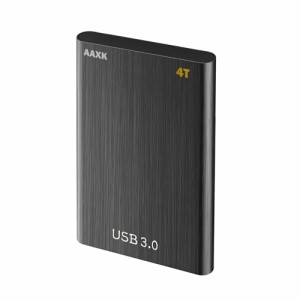 外付けHDD 静音&小型 USB3.0対応 ポータブルハードディスク パソコンに対応 ストレージ拡張用-FD4