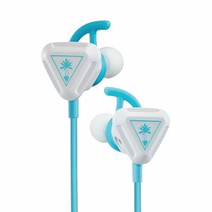 Turtle Beach ゲーミングイヤホン Battle Buds 有線 3.5mm ホワイト/白 ブームマイク インラインマイク スマホ PS5 / PS4 / Xbox/Android