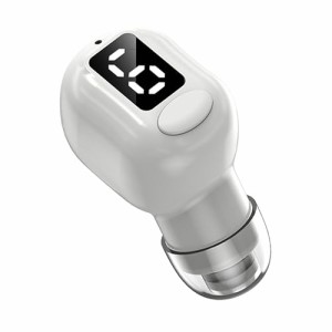 Bluetooth ヘッドセット 片耳 超小型 ワイヤレス イヤホン LED残量表示 15時間連続再生 超軽量 ワイヤレス ブルートゥースヘッドセット 