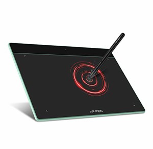 XPPen ペンタブ Deco Fun S 初心者 スマホ対応 充電不要ペン付 ペンタブレット 板タブ OSU!ゲーム向け イラスト テレワーク オンライン授