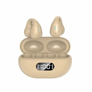 R15 耳挟み式Bluetooth 5.3ワイヤレスイヤホン 片耳/両耳 左右分離型 イヤーカフ型イヤフォン 耳を塞がない Hi-Fi 耳が痛くなりにくい イ