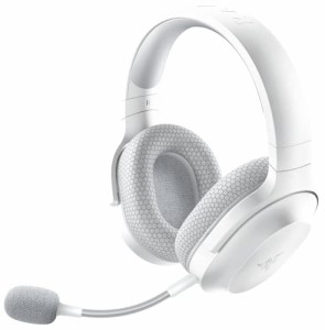 Razer(レイザー) Barracuda X Mercury White (Bluetooth対応モデル) ワイヤレスゲーミングヘッドセット TriForce40mmドライバー 着脱式 H