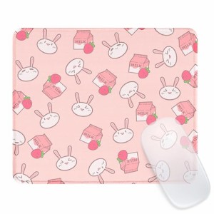 【Seorsok】 マウスパッド 疲労軽減 かわいい ゴム底 ドゲーミング ピンク マウスマット 装飾 パーソナライズ デスクマット 滑り止め 水