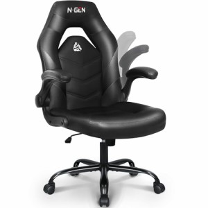 【ハイクオリティなゲーミング環境】 NEOCHAIR ゲーミングチェア オフィスチェア パソコンチェア 【胡坐がかける跳ね上げアーム＆上質なP