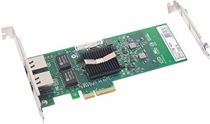 10Gtek 10/100/1000Mbps Gigabit LAN カード,インテル 82576純正ボード(チップ）実装, イーサネット PCI Express ネットワーク カード, 