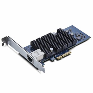 10Gtek 10Gb PCI-E NICネットワークカード,Intel ELX550AT コントローラーチップ搭載，シングルRJ45 ポート, Intel X550-T1互換, 10Gbase